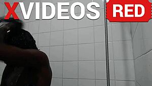 real amateur sexy black legs shower butt naked with long beautiful legs