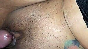 Tattooed Latina Prostitute Shows Her Wet Shaved Pussy