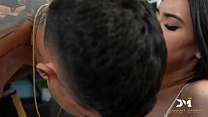 My stepbrother's pregnant wife, um, cheats with me, Danner Mendez and Ambar Prada.