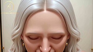 Hot GILF Blowjob in Changing Room Leaves Me Shocked - POV AI