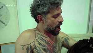 Hey, check this safada taking two dicks at once, full vid on XvideosRed