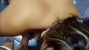 My mother-in-law sucks my dick!