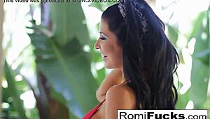 4th of july celebration with abigail mac & romi rain fucking