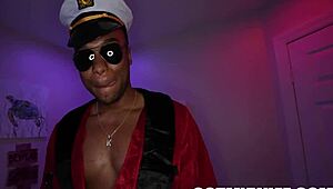 egypt's husband watches as she enjoys her first big black cock with kaby snow