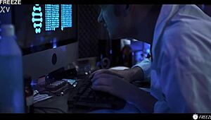 mad scientist controls sexy 18-year-old matty mila to squirt