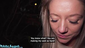 i can't believe i got caught masturbating in the street, then fucked hard pov with my big tits bouncing!