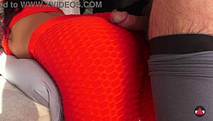 Asian Yoga Babe Massages with Dripping Creampie Inside Pussy