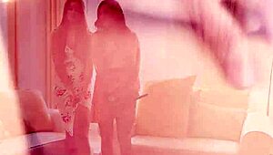 Holy Crap! Stepmom and Teen Stepdaughter Share Neighbor's Huge Cock!