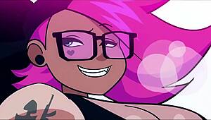 Princess Ethel Blows Job at Gym with Big Tits