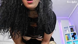 Agatha D daily vibes to orgasm in miniskirt! 🔥