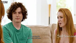 Stepmom schemes with Madi Collins and Jodie Johnson in taboo cinema plot