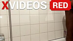 real amateur sexy black legs shower butt naked with long beautiful legs