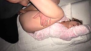 Couple's Hot Sex With Moaning And Dirty Talk Late Night