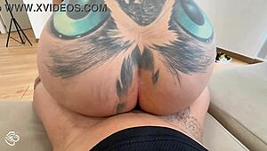 My Stepmother Catches Me Masturbating and Takes My Virginity with Her Pierced Nipples. She Gets Wet and Swallows Every Drop.