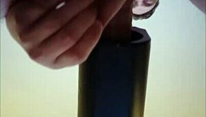 Amateur Gets Milked With Remote Sextoy In Pov Cumshot Scene