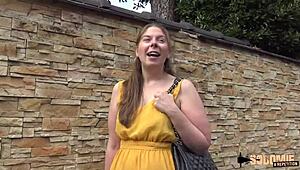 alice demands a tough guy for her chubby ass pleasure