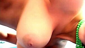 Busty solo teen babe teases with striptease.