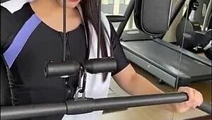 hey, got this japanese girl working hard on her diet, banging her in a hotel room!