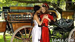 Watch Three Wild Lesbian Teens Lick Pussy and Ass Non-Stop