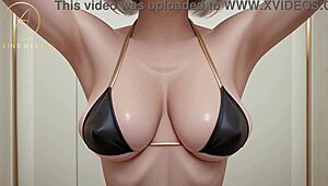 Hot GILF Blowjob in Changing Room Leaves Me Shocked - POV AI