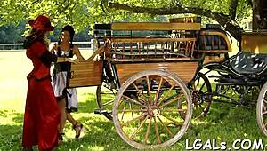 Watch Three Wild Lesbian Teens Lick Pussy and Ass Non-Stop