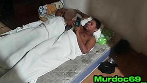 I feel so torn sucking my boyfriend's friend while he rests nearby.