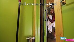 Fresh Innocent Petite Teen Fucked Hard by Tattooed Dude!