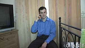 Damn! Naughty Chick Raises Long Legs for Hot Action!