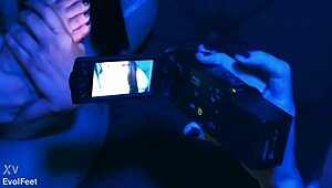 your mouth waters thinking about my latina feet in pov close-up