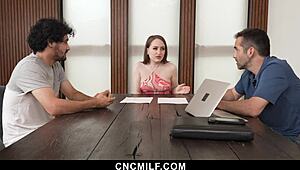 Stepson and Husband Freeuse Stepmom Anytime, OMG!