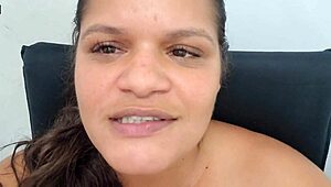 look at paty's huge hairy wet pussy!