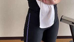 hey, got this japanese girl working hard on her diet, banging her in a hotel room!