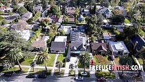 Hey, wanna clean up with teen cuties Aften Opal and Ava Sinclaire? How about some free use fun in a wild threesome?