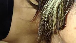 My mother-in-law sucks my dick!