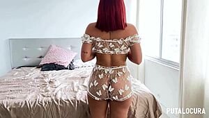 putalocura - epic pov action with big-ass redhead cuban rosie cage! 🔥