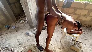 Rough Quickie Sex With Hairy Engineer Bent Over In Doggystyle.