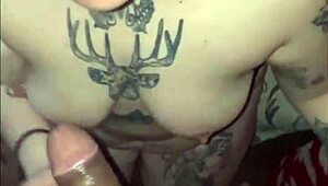 fat slut makes me cum twice with nasty blowjob