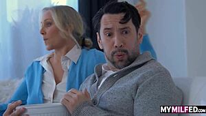 I see college girl Madi Collins deepthroating cock for cum in missonary