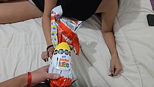 हर्मनास्ट्रो ने ईस्टर फैमिली रीयूनियन में हरमास्ट्रा को जंगली चुदाई से सरप्राइज दिया! ओह माय गॉड!