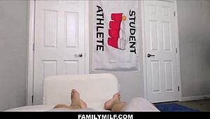 Big Tits Milf Stepmom Craves Stepson’s Huge Cock for Anal!