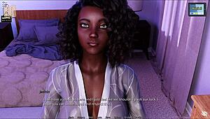 sunshine love 157 featuring big tits in anime game