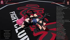 femdom lesbian dominates with intense actions and roles in hardcore scene