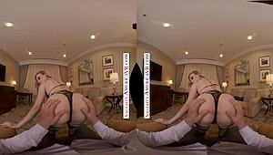 Naughty America Petite Blonde Anna Claire Clouds Fucks In Vr