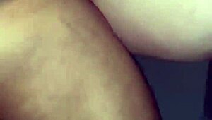 Tight wet teen pussy gets big cock in car 😏