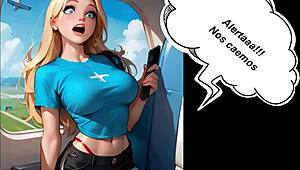 Animated Comic Girl Lost In Jungle Gangbang