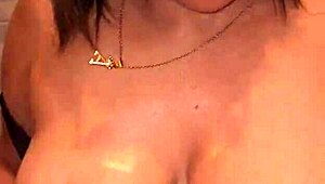 My stepmom catches me with her thong, things escalate