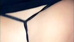 Descriptive Asian Slut in Lingerie Screams from Monster Cock Thrusts