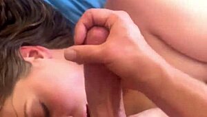 Elena koshka swallows huge facial from brad newman