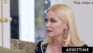 Adult Time - Milf Serene Siren Catches Alison Rey Humping Pillow at Open House