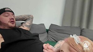 our dirty maid sucked me clean